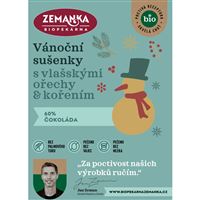 Vánoční bio sušenky s vlašskými ořechy a kořením 5,5kg